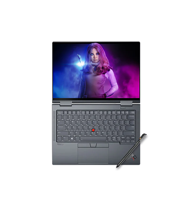 LENOVO THINKPAD X1 YOGA GEN6 2IN1 LAPTOP INTEL CORE I5 10TH GENERATION 16GB RAM 512GB NVME SSD INTEL IRIS XE GRAPHICS METAL BODY BACKLIT KEY - Image 2